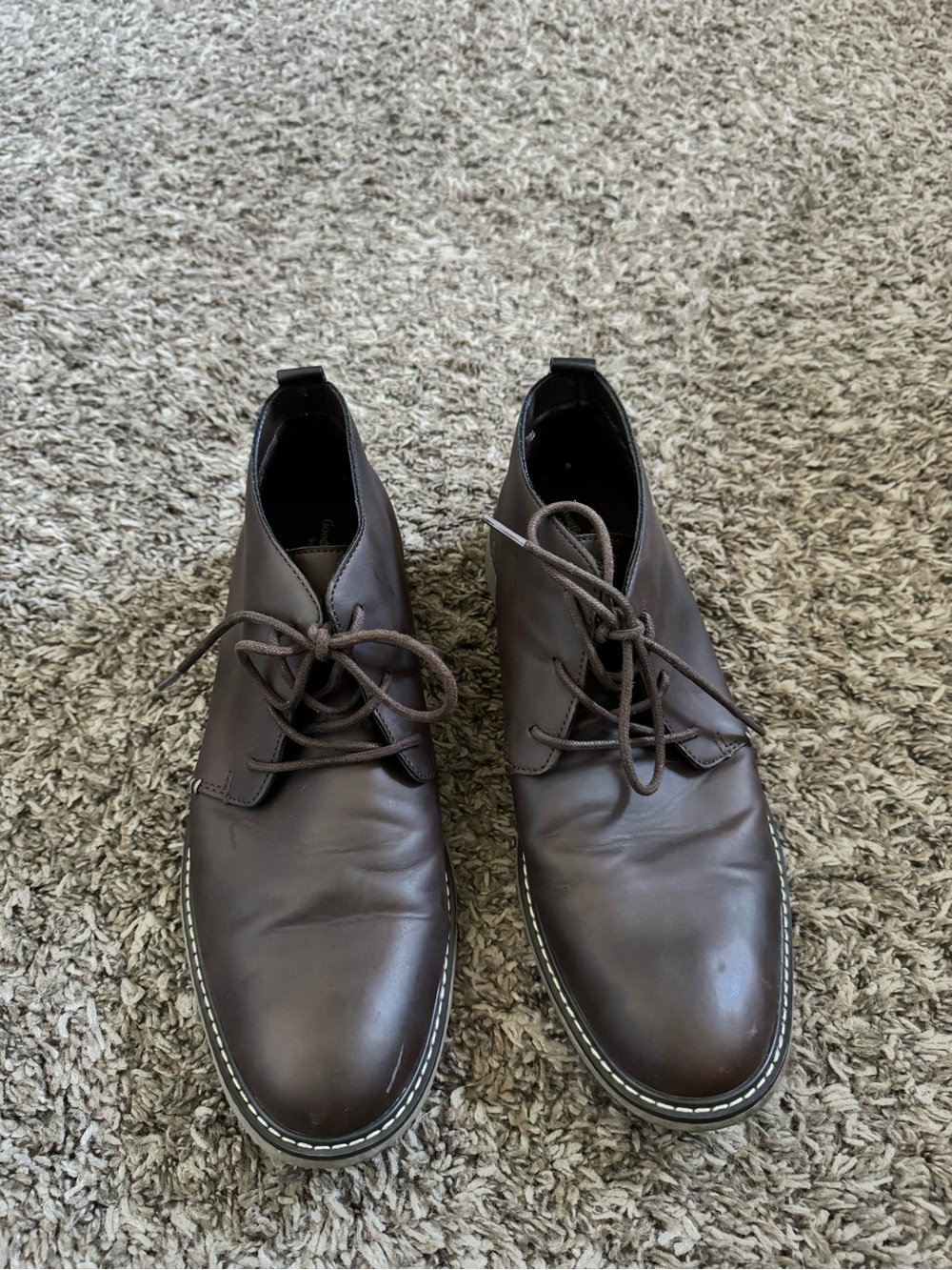 Goodfellow & Co Dark Brown Leather Chukka Boots
